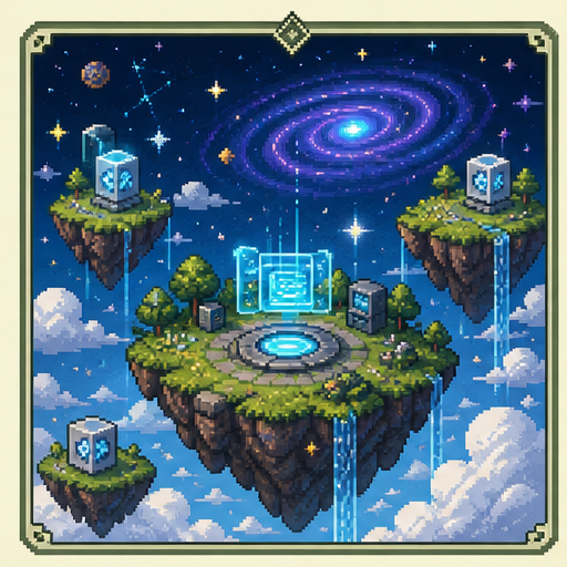 作品星系像素场景